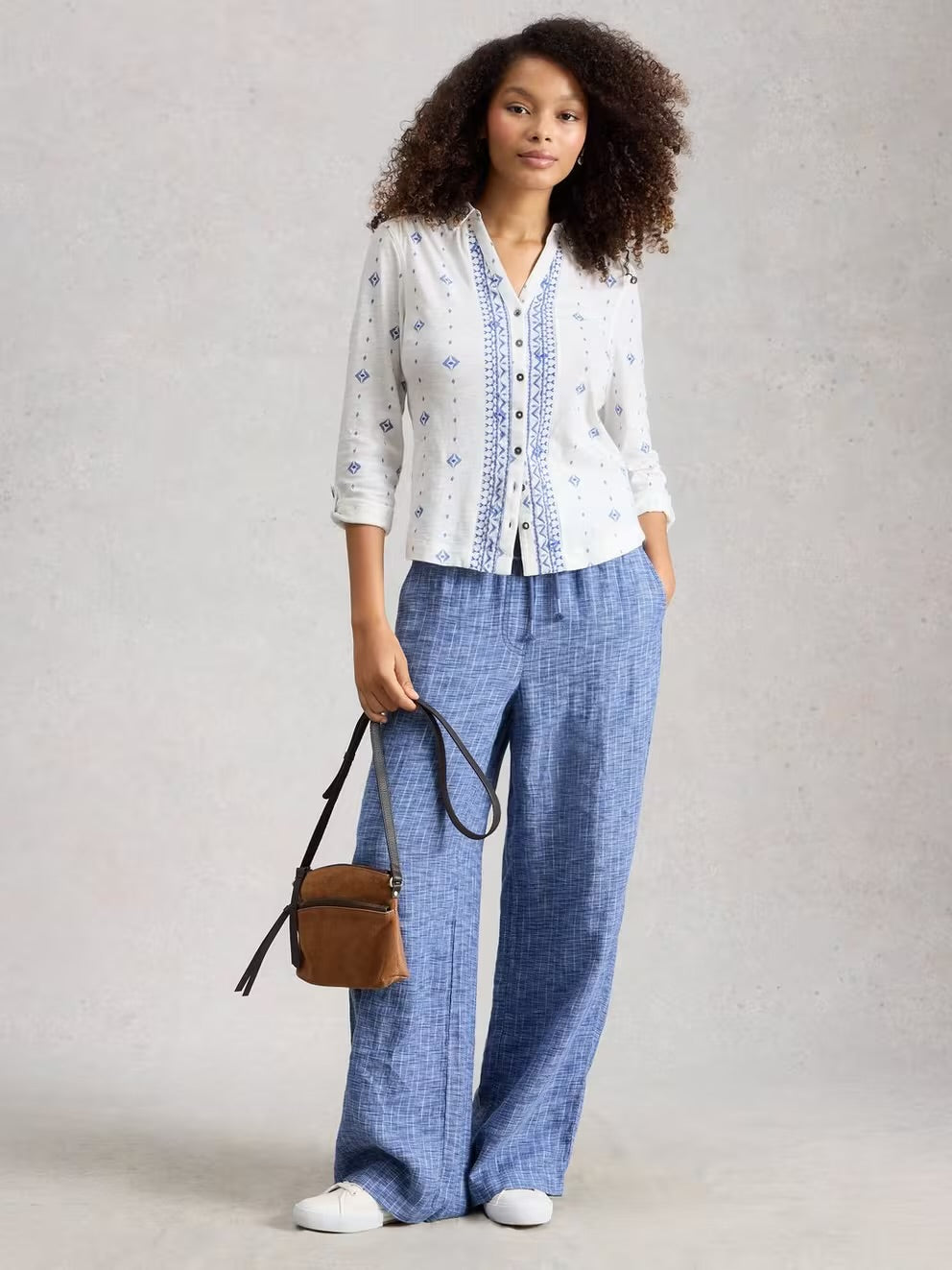 White Stuff Annie Jersey Shirt