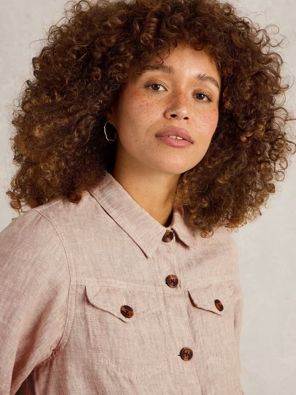 White Stuff Camille Linen Jacket