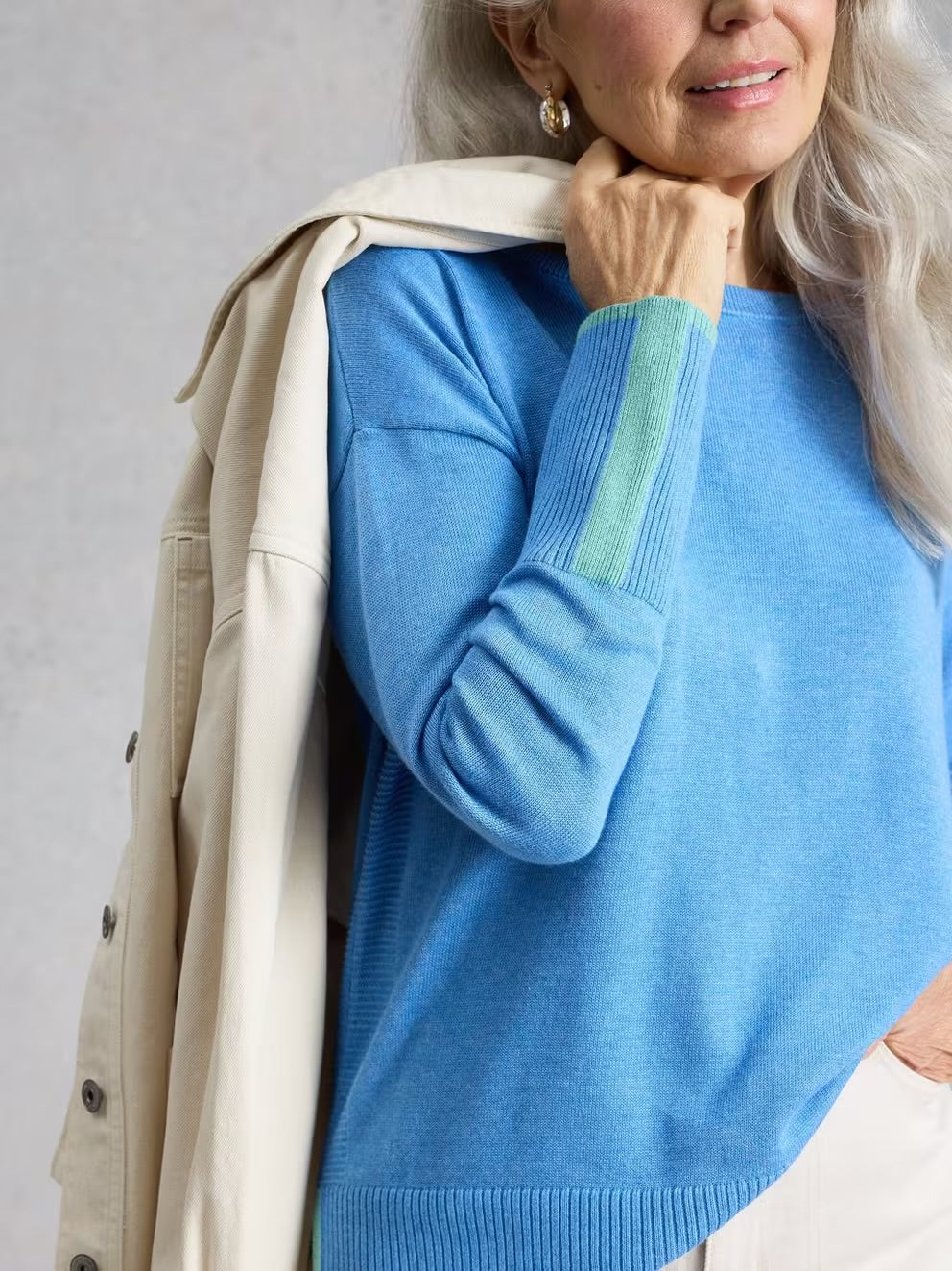 White Stuff Olive Jumper