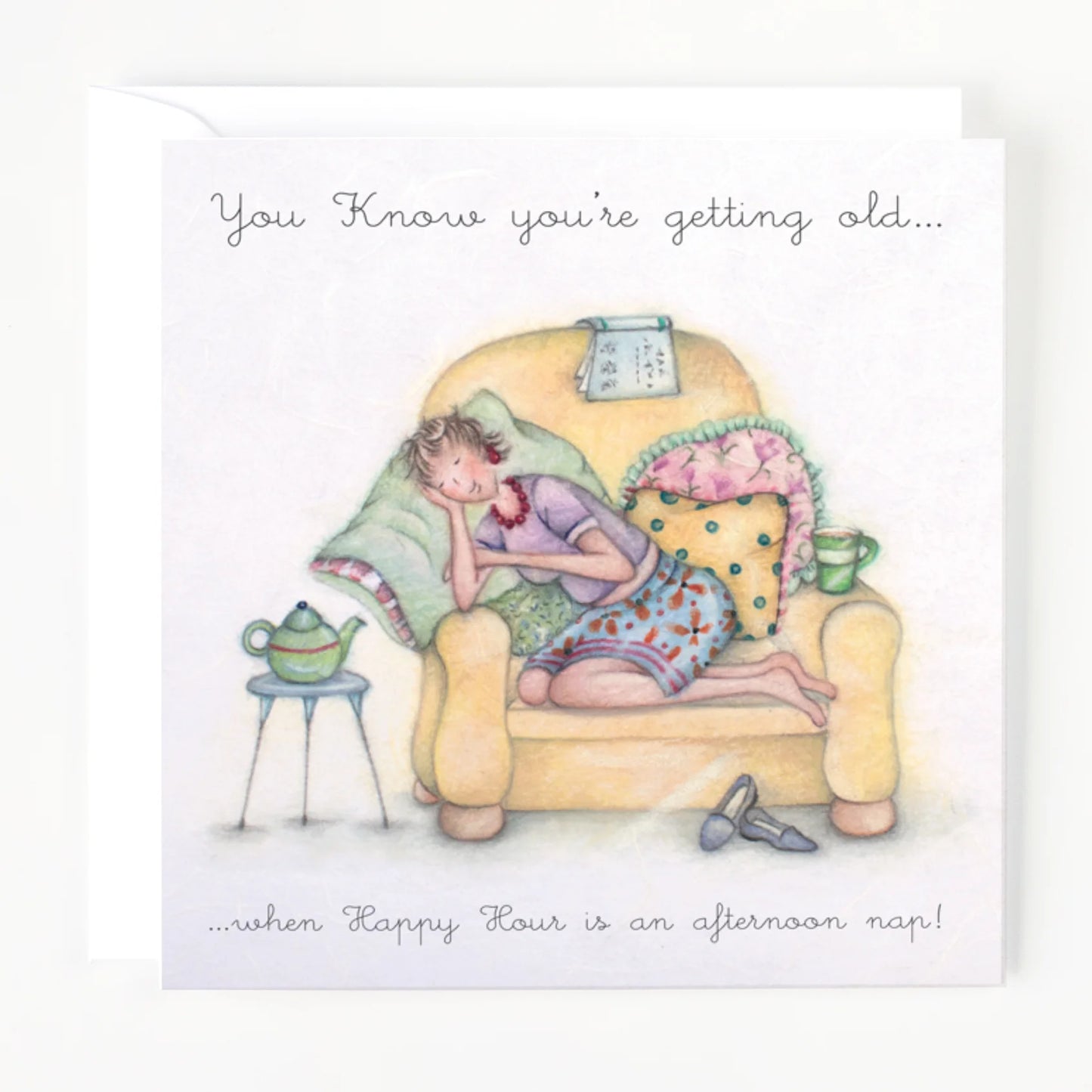 Berni Parker Afternoon Nap Card