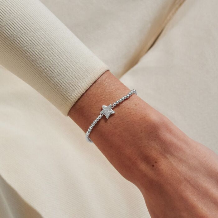 Joma Jewellery A little ‘Congratulations On Your Exam Results’ Silver Plated Bracelet