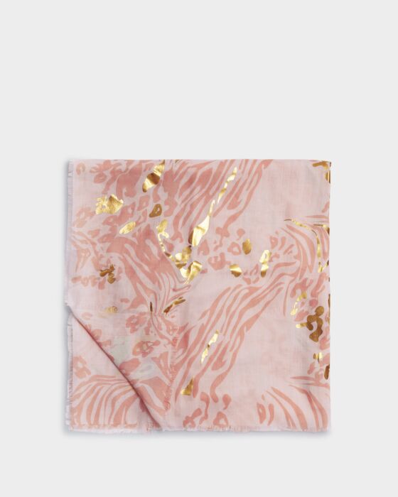 Katie Loxton Printed Foil Scarf