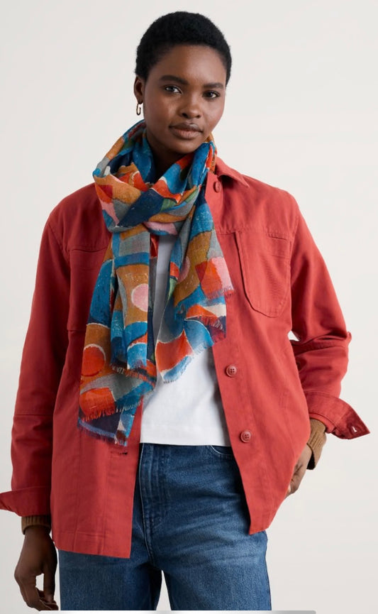 Seasalt Pretty Printed Scarf