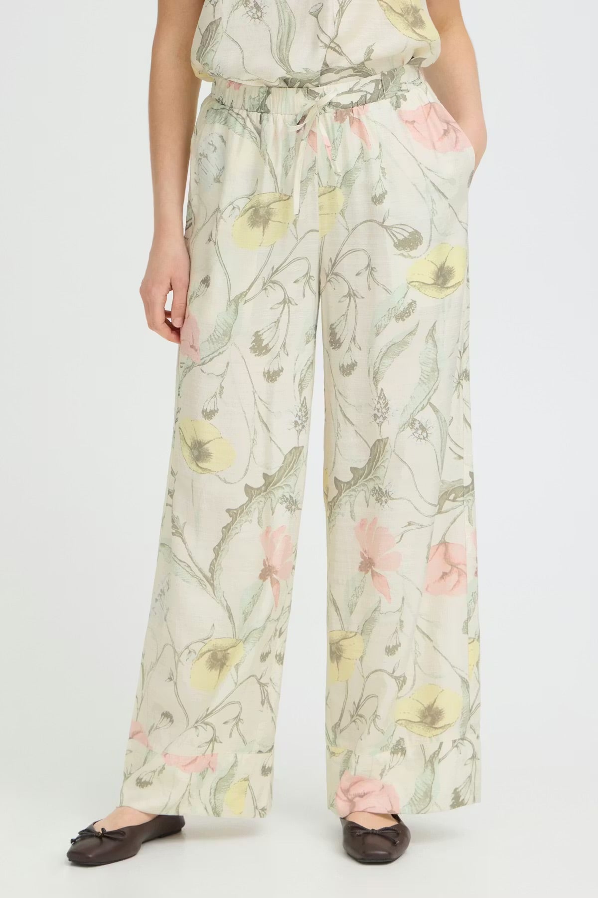 Fransa Frariana Wide Leg Trousers
