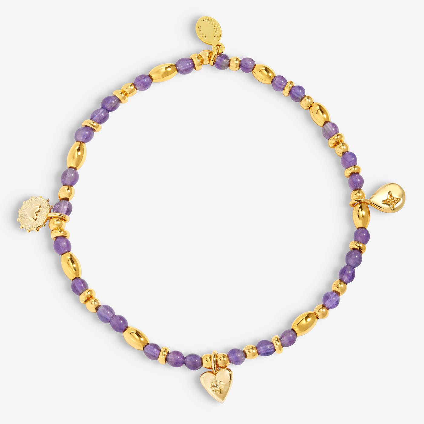 Joma Jewellery Affirmation Card ‘Gratitude’ Bracelet