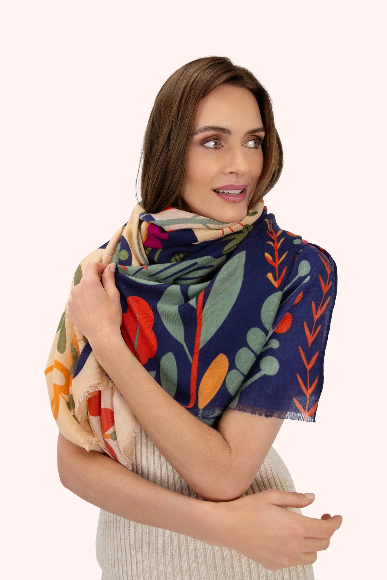 Powder Print Scarf