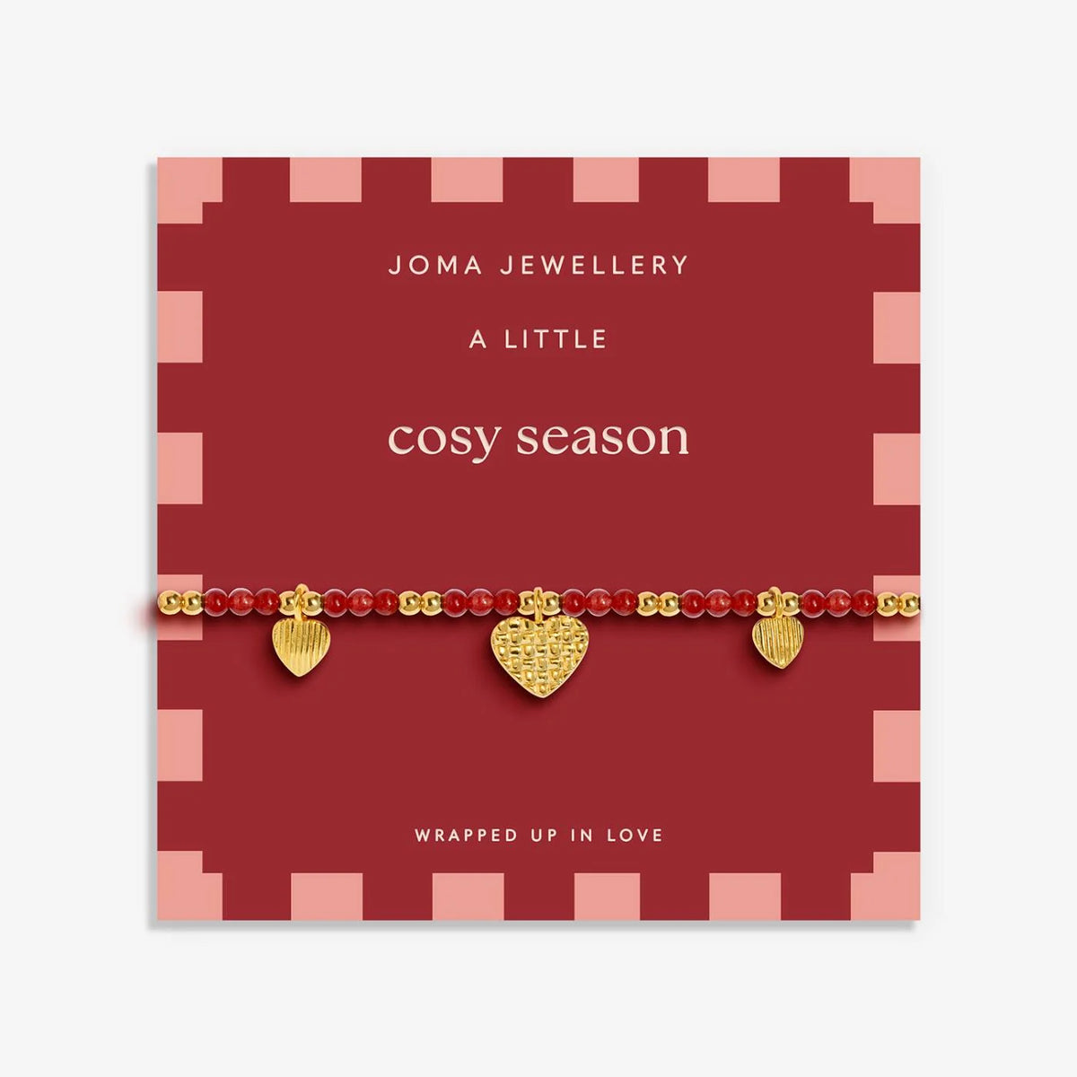 Joma Jewellery Autumn's Calling A Little 'Cosy Season' Bracelet In Gold Plating