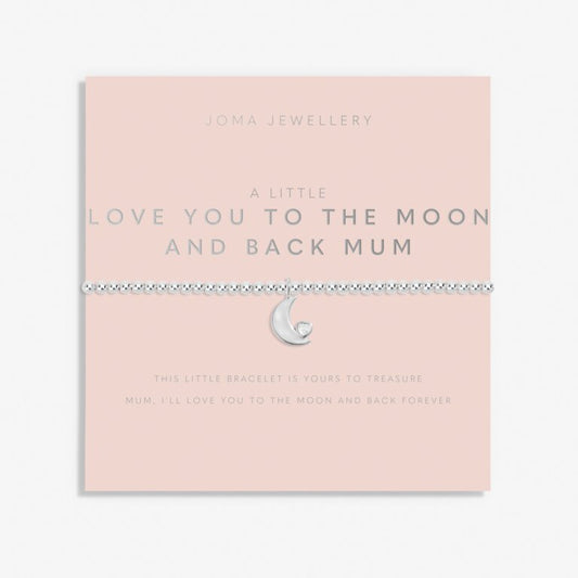 Joma Jewellery A Little "Love You To The Moon And Back Mum” Bracelet