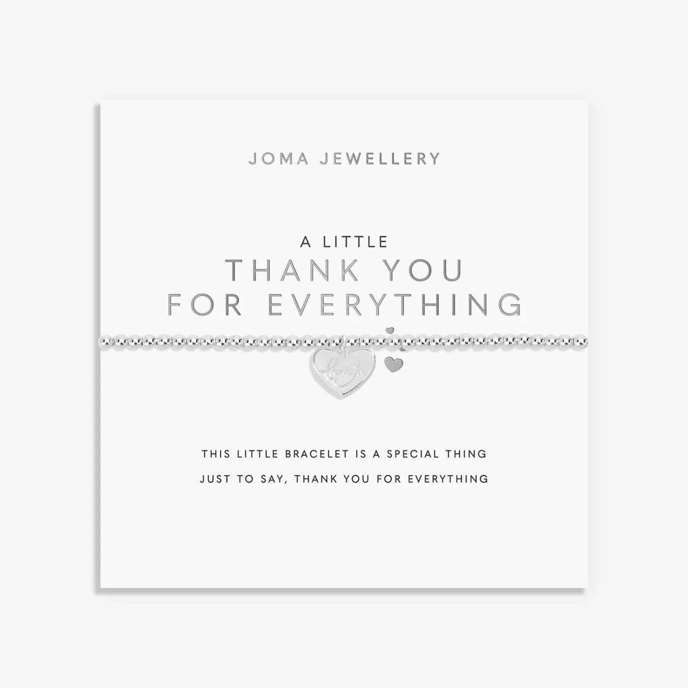 Joma Jewellery A Little 'Thank You For Everything' Bracelet
