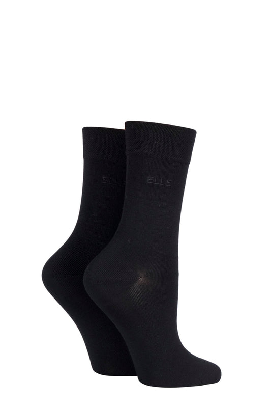 Elle Bamboo Socks 2 Pair