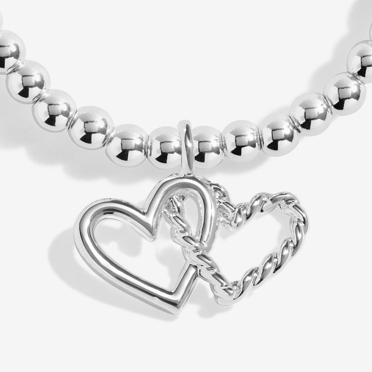 Joma Christmas A Little 'Merry Christmas Fabulous Friend' Bracelet In Silver Plating