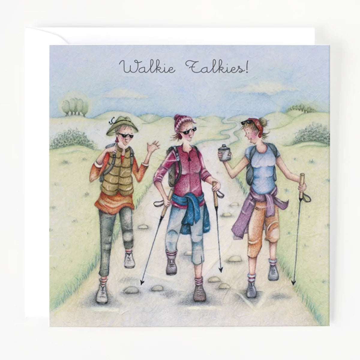 Berni Parker Walkie Talkies Card