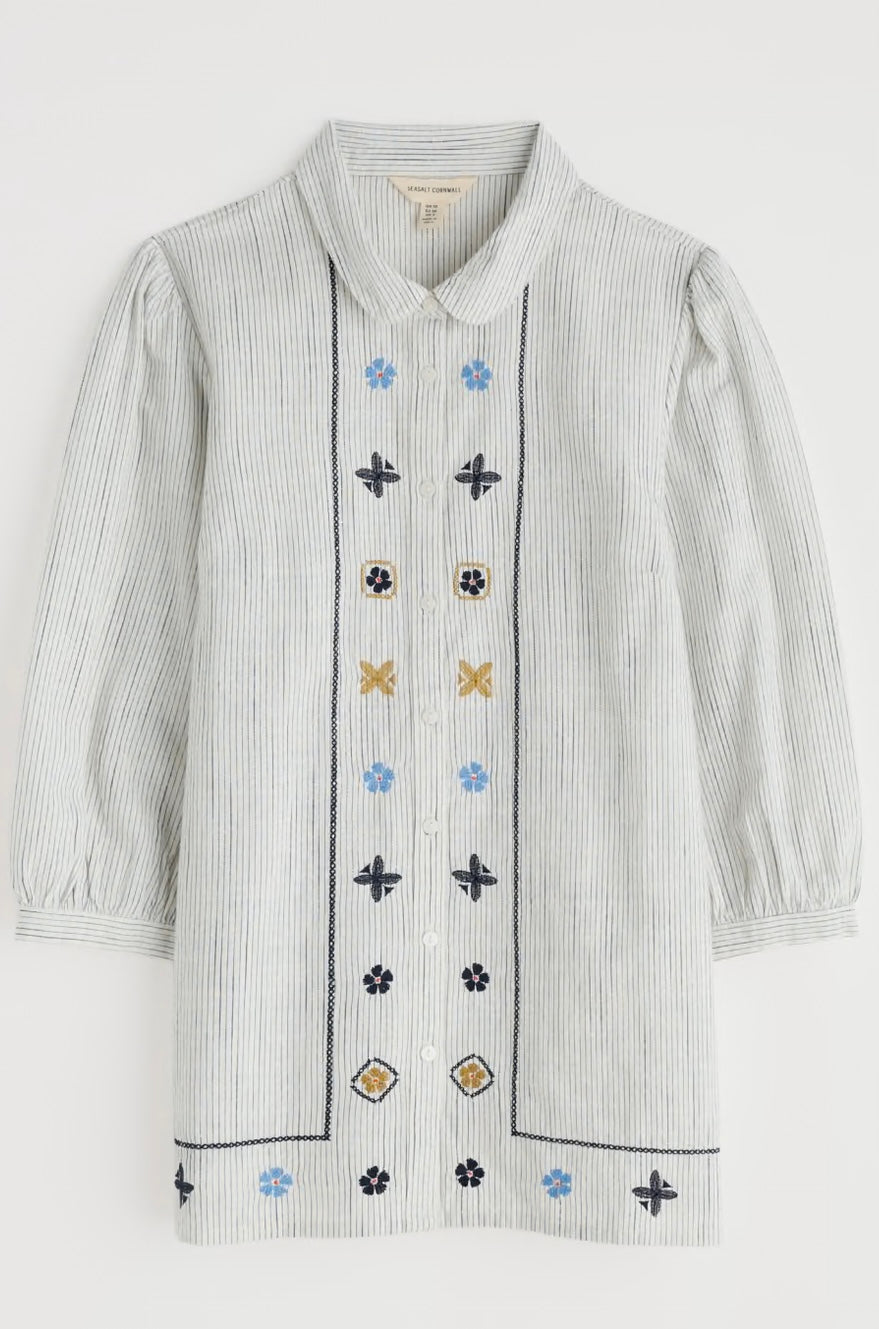 Seasalt Hope Cottage Embroidered Blouse