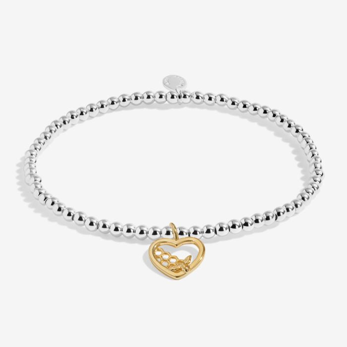Joma Jewellery A little ‘Make Today Bee-utiful’ Silver Plated Bracelet