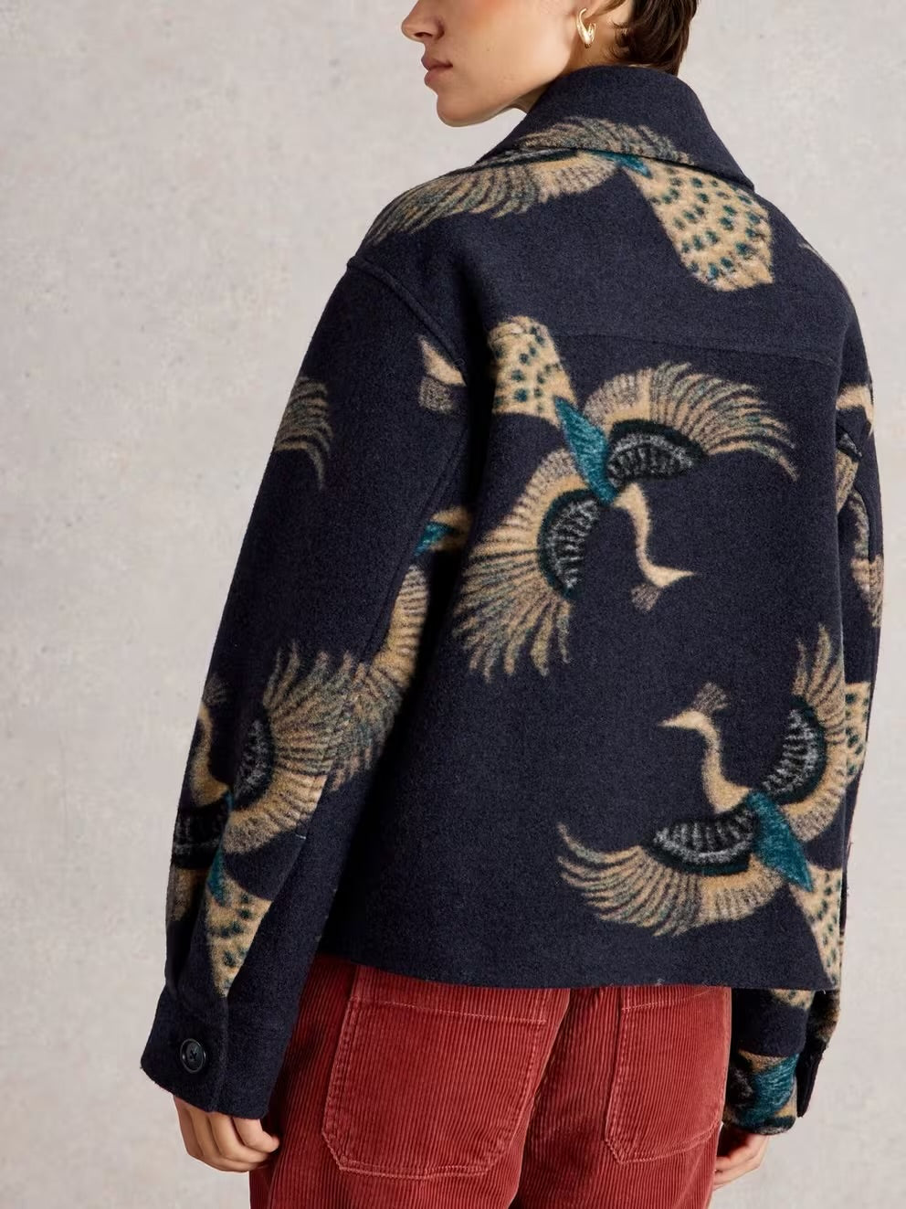 White Stuff Alexa Wool Blend Coat