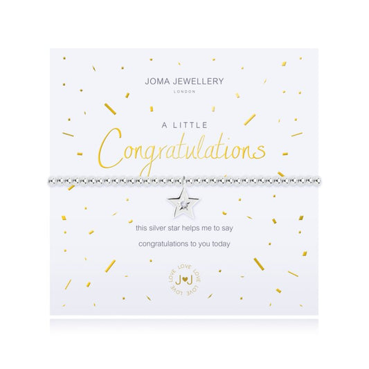 Joma Jewllery A Little Congratulations Bracelet