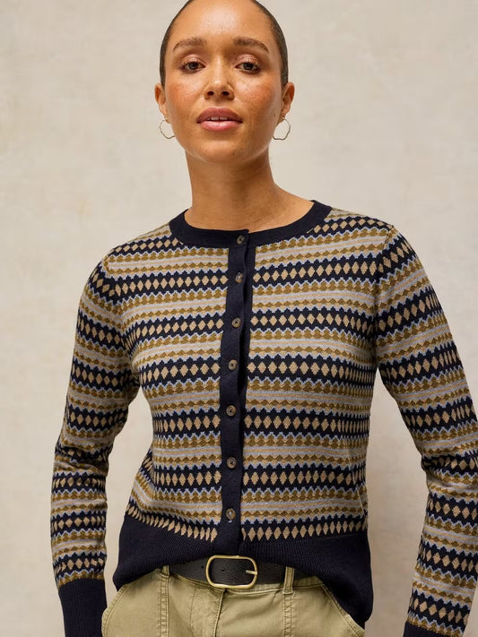 White Stuff Lois Fairisle Cardigan