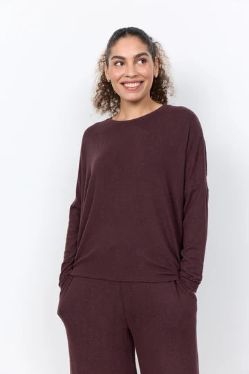 Soya Concept Biara Blouse Dark Plum