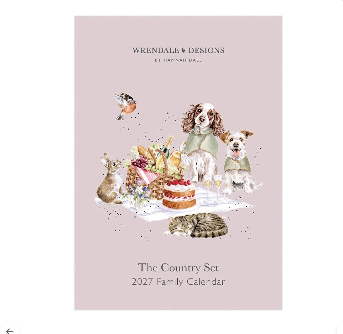 Wrendale The Country Set 2027 Family Calendar