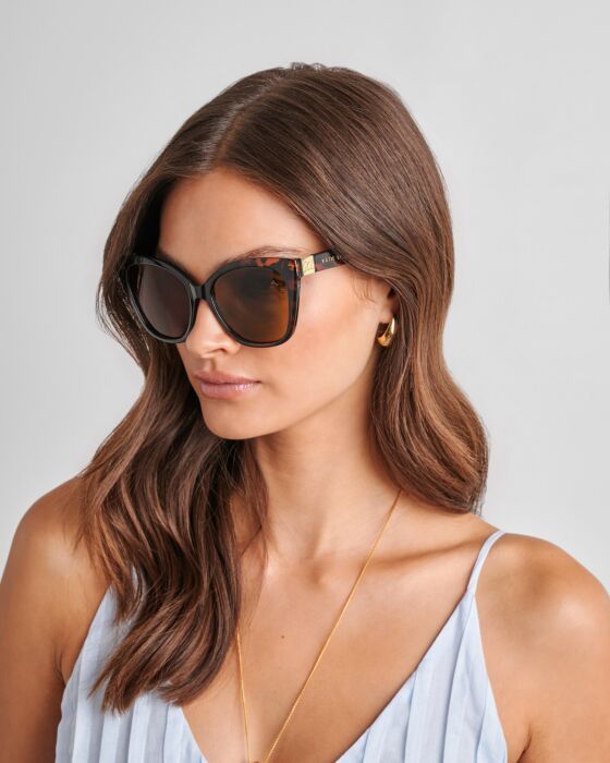 Katie Loxton Mykonos Oversized Cat-Eye Sunglasses