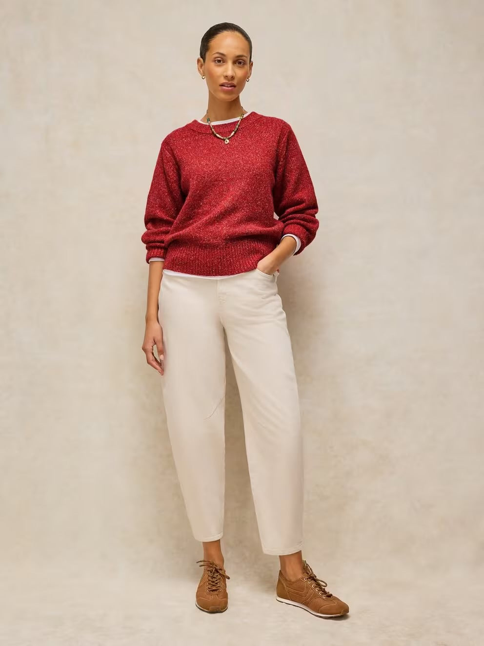 White Stuff Lucie Crew Neck Jumper