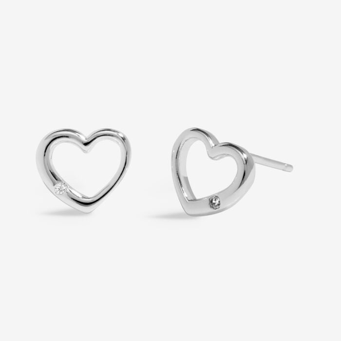 Joma Jewellery Moments To Shine ‘Lovely Daughter’ Silver Stud Earrings