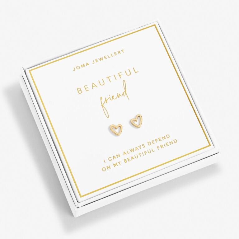Joma Jewellery Boxed A Little “Beautiful Friend” Earrings