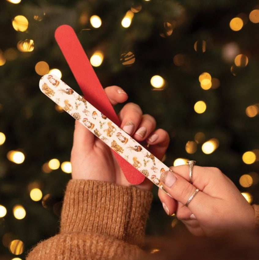 Wrendale Designs Winter Wonderland Christmas Nail File Set