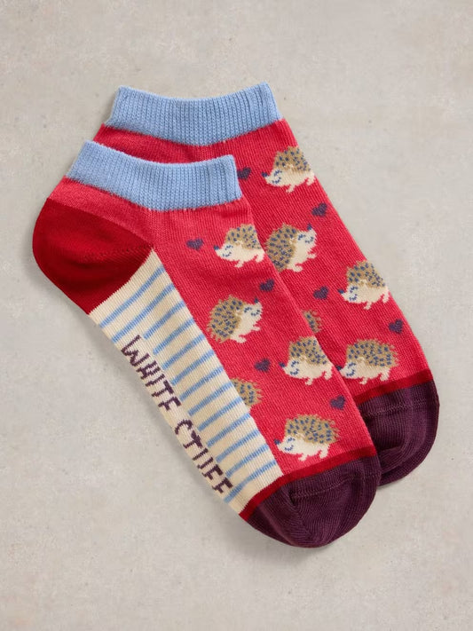 White Stuff Hedgehog Trainer Socks