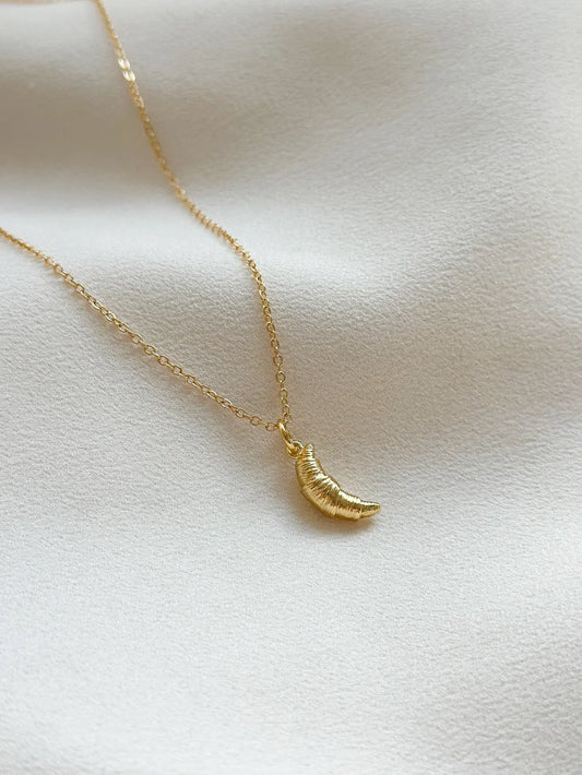 Ellis Grey Croissant Pendant Necklace