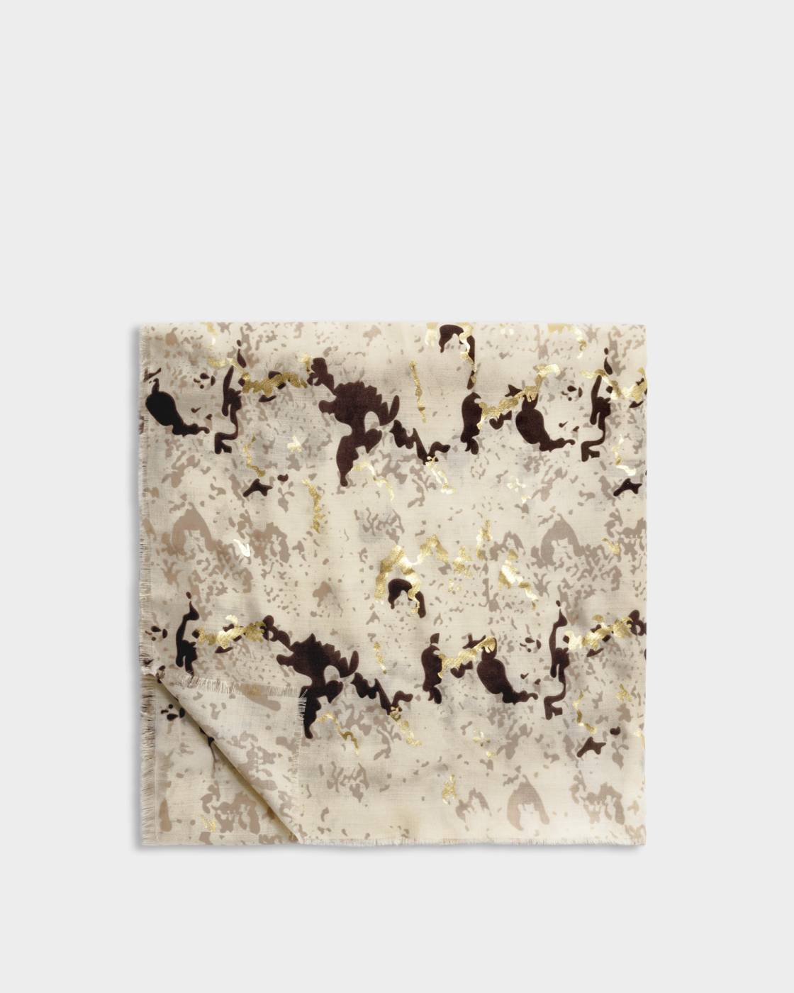 Katie Loxton Printed Foil Scarf