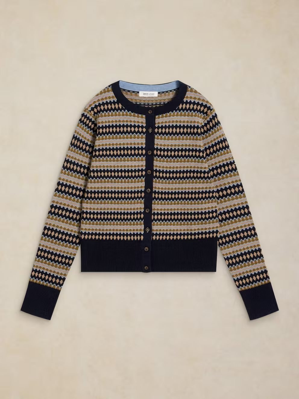 White Stuff Lois Fairisle Cardigan