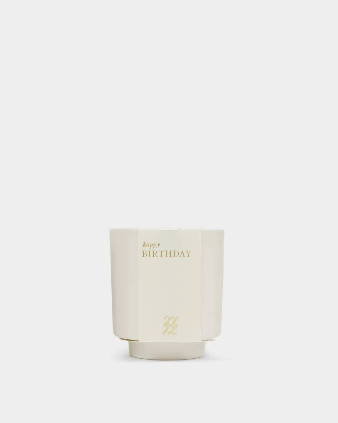 Katie Loxton Ceramic Sentiment Candle ‘Happy Birthday’