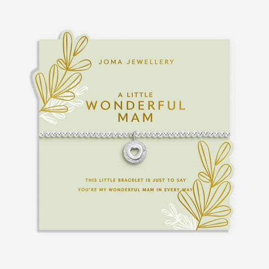 Joma Jewellery A Little 'Wonderful Mam' Bracelet