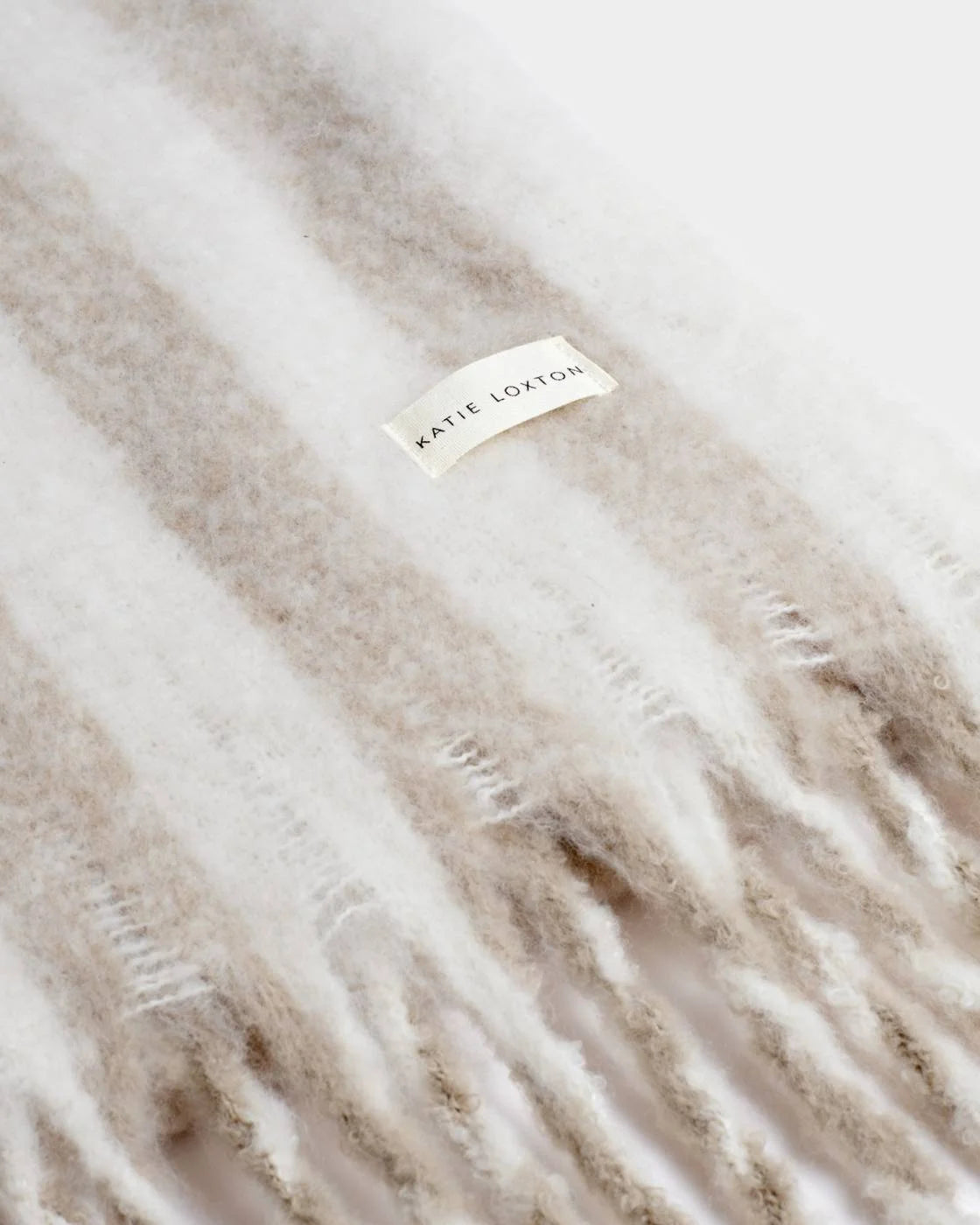 Katie Loxton Recycled Tassel Scarf