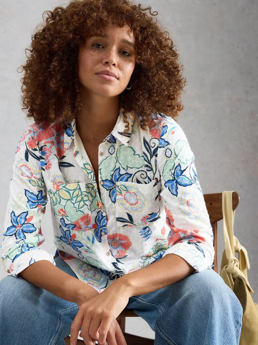 White Stuff Sophie Organic Cotton Shirt