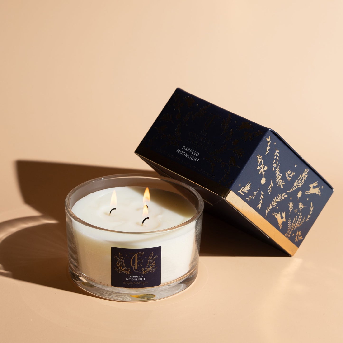 Country Candle Co. 3 Wick Candle Dappled Mooonlight