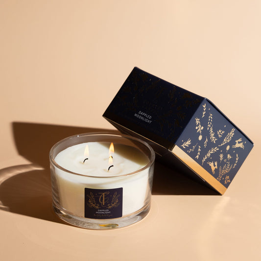 Country Candle Co. 3 Wick Candle Dappled Mooonlight