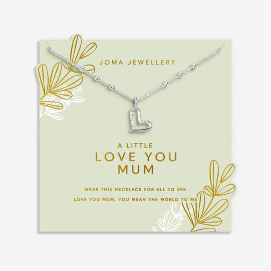 Joma Jewellery Necklace A Little 'Love You Mum' Necklace