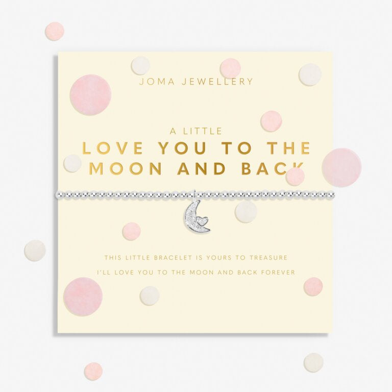 Joma Jewellery Confetti A Little “Love You To The Moon And Back” Bracelet