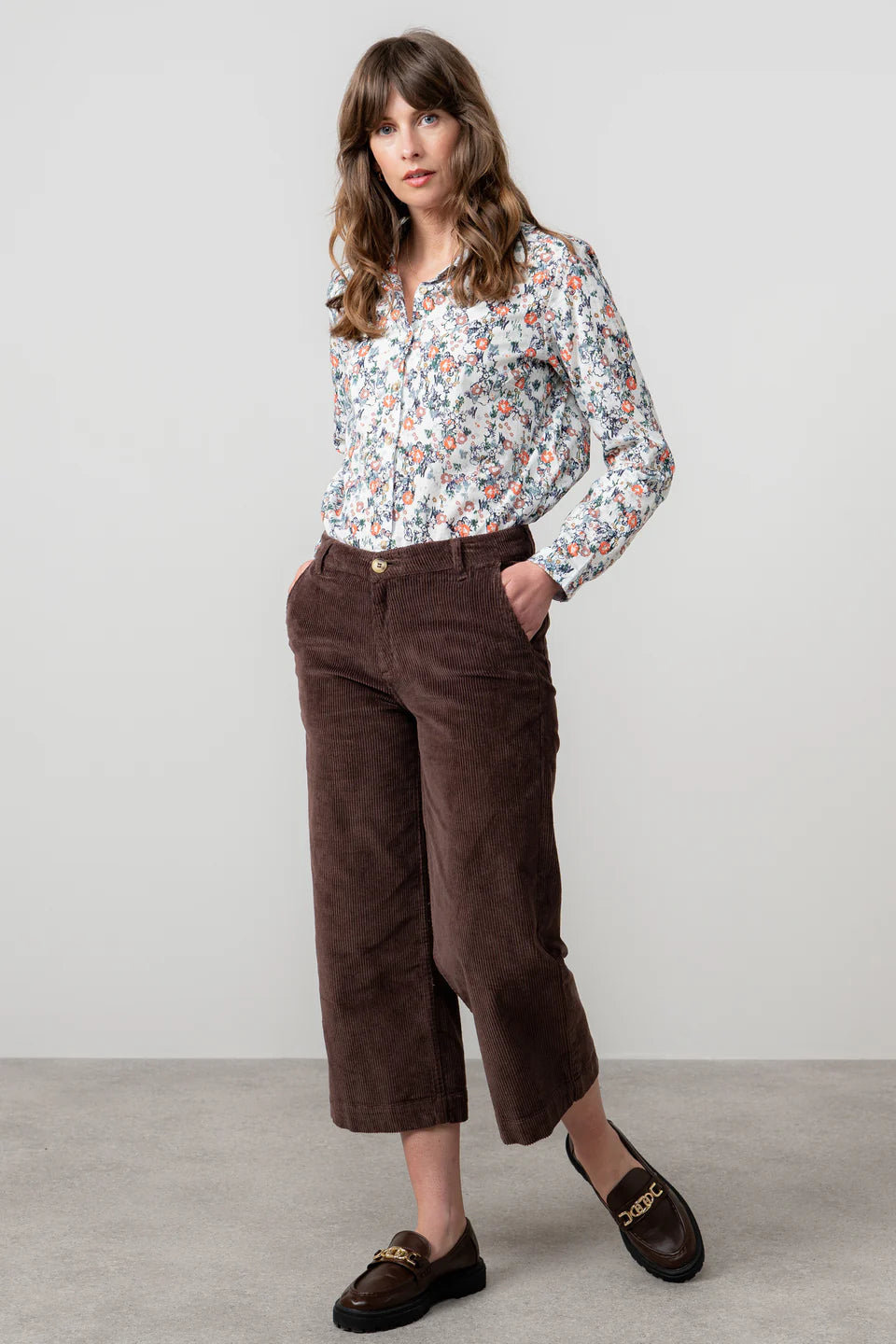 Lily & Me Patsy Organic Cotton Ditsy Shirt