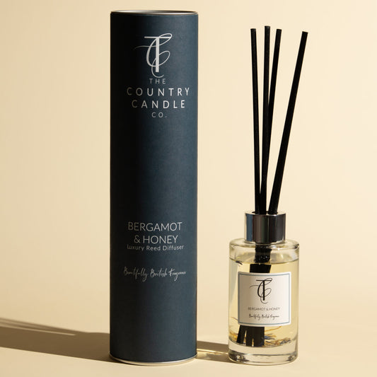 Bergamot & Honey 100ml Luxury Reed Diffuser
