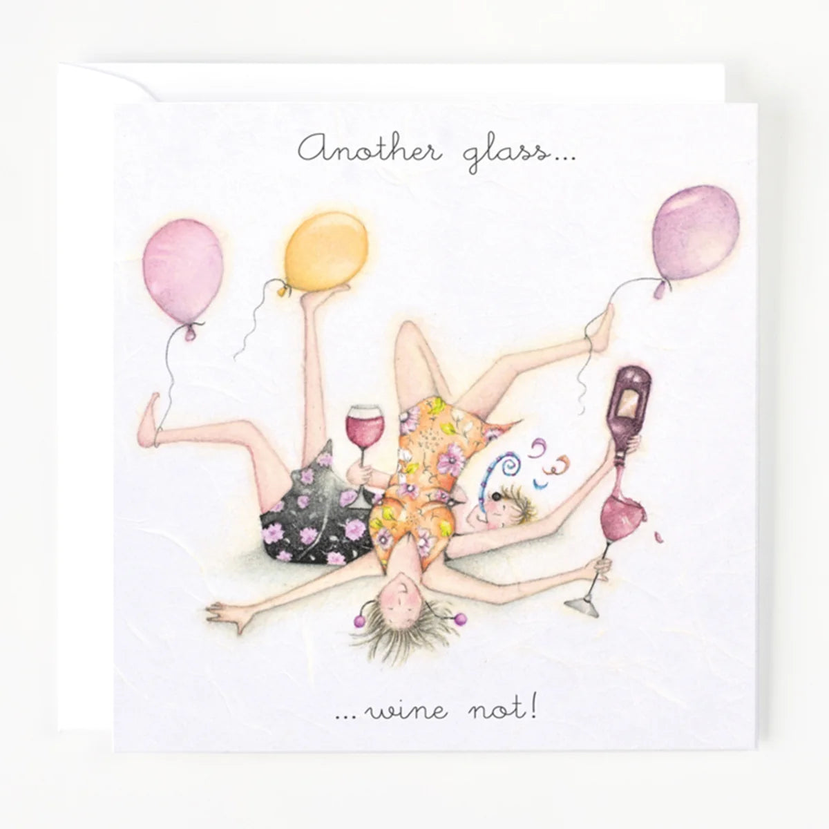 Berni Parker Another Glass Card