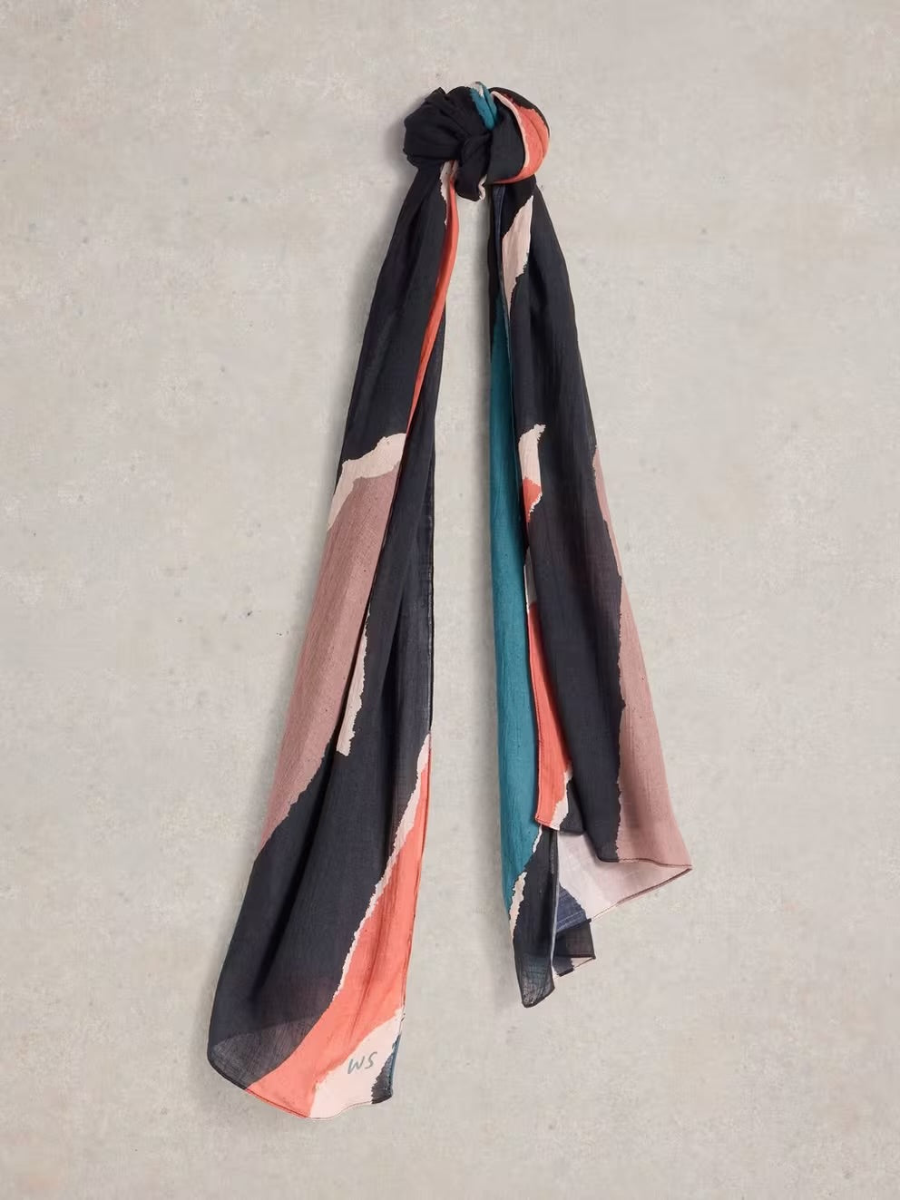 White Stuff Abstract Print Scarf