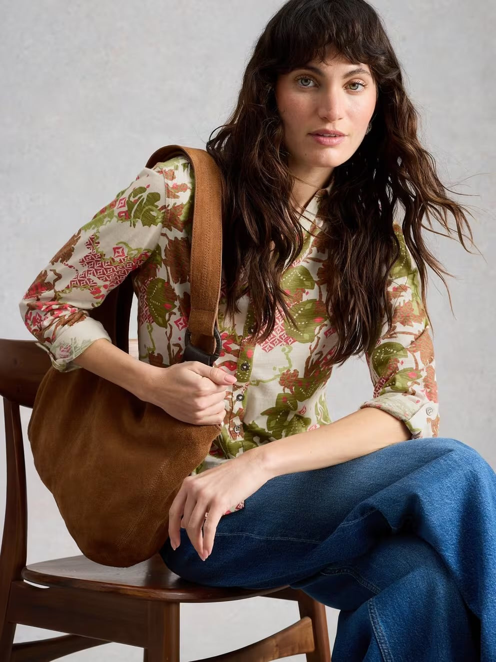 White Stuff Annie Jersey Shirt