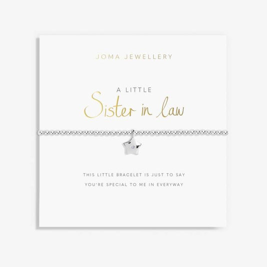Joma Jewellery A Little Sister In Law In Silver Plating