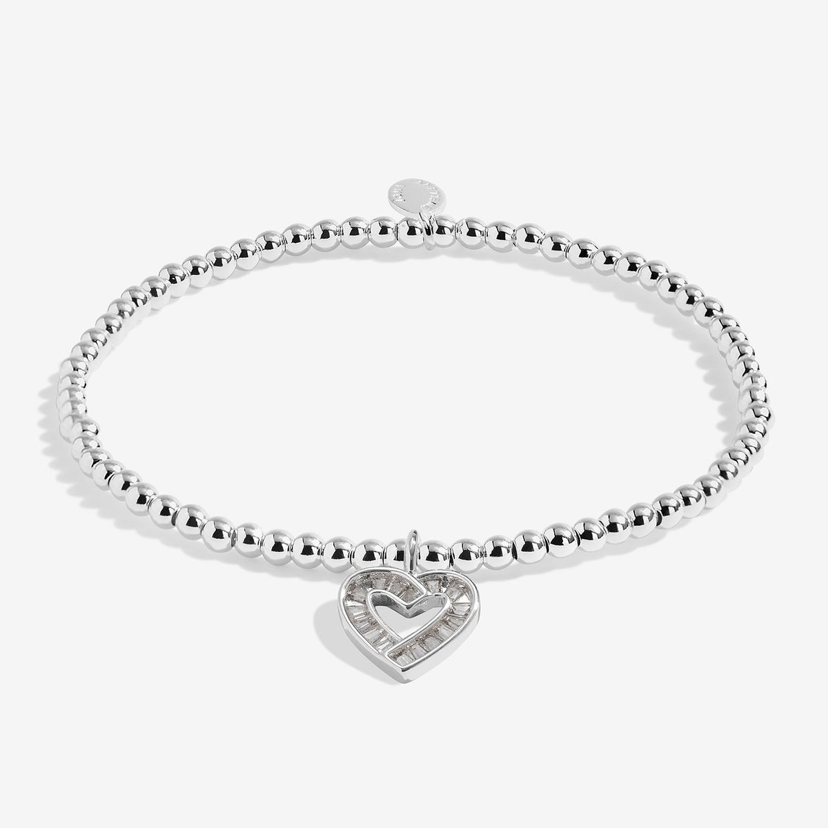 Joma Christmas A Little 'Merry Christmas' Bracelet In Silver Plating