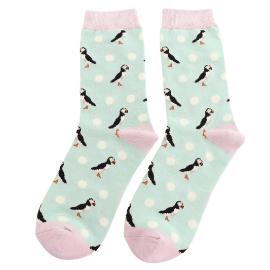 Miss Sparrow Puffin Socks