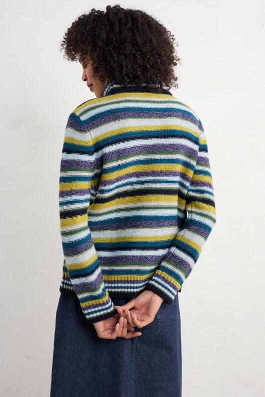 Braque Lambswool Blend Roll Neck Jumper
