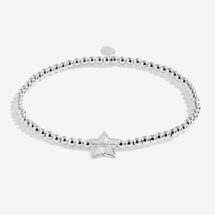 Joma Jewellery A little ‘Congratulations On Your Exam Results’ Silver Plated Bracelet